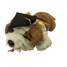 Brown Plush Dog untuk Dijual